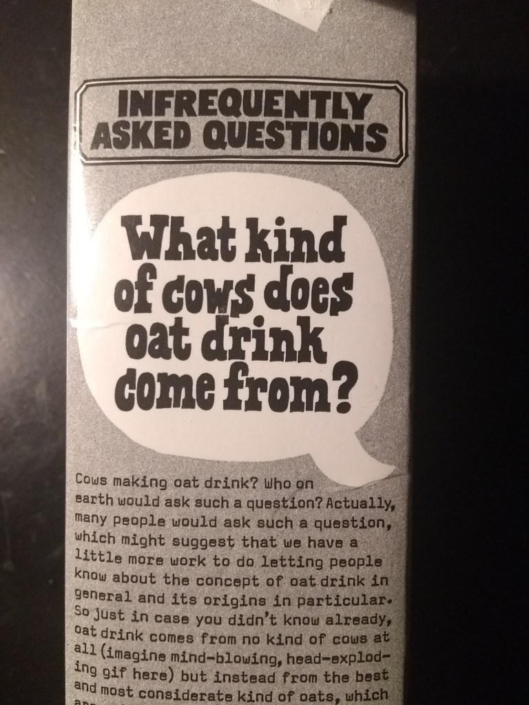 Storytelling mit FAQs: auf der Verpackung